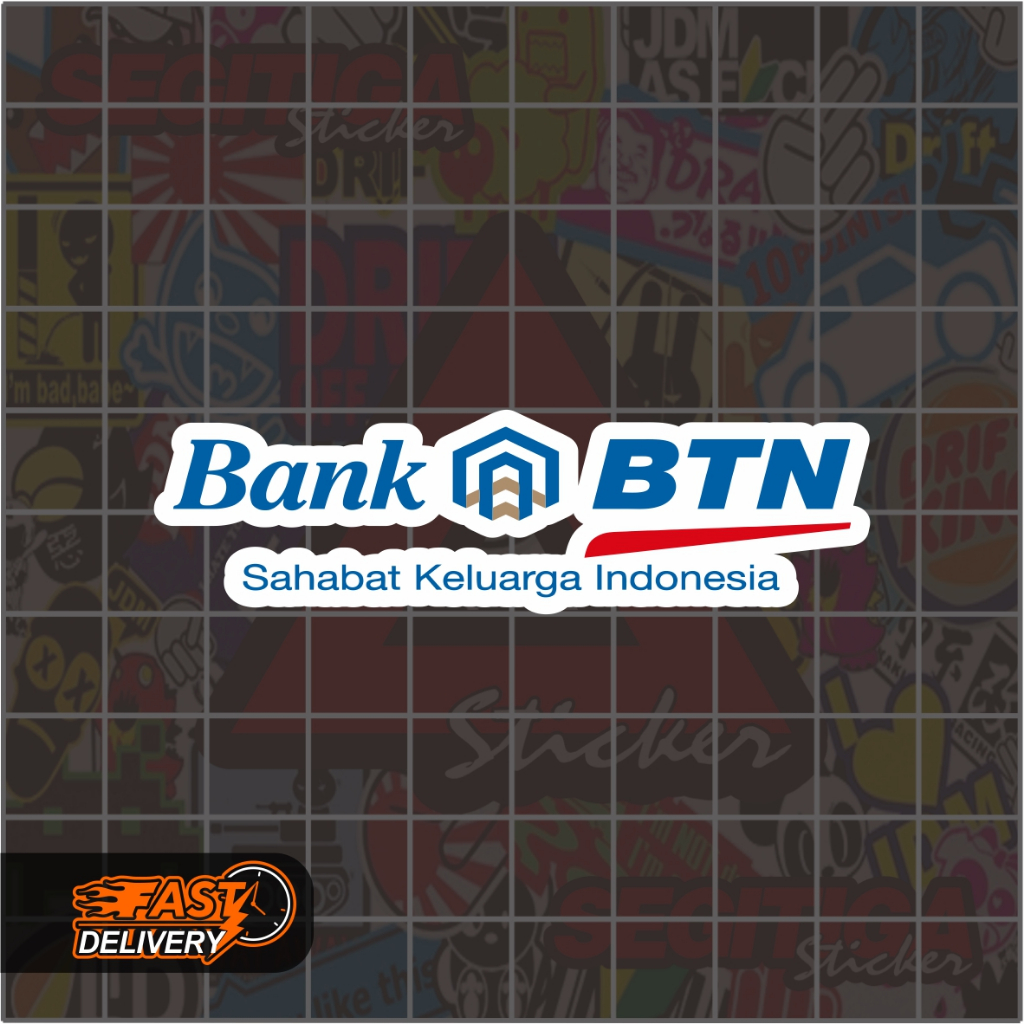 

Sticker Bank di Indonesia BTN Ukuran 7 x 2 Cm