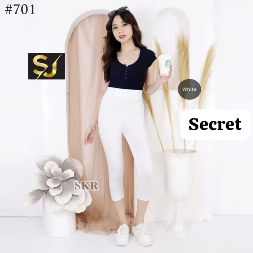 legging 7/8 wanita import