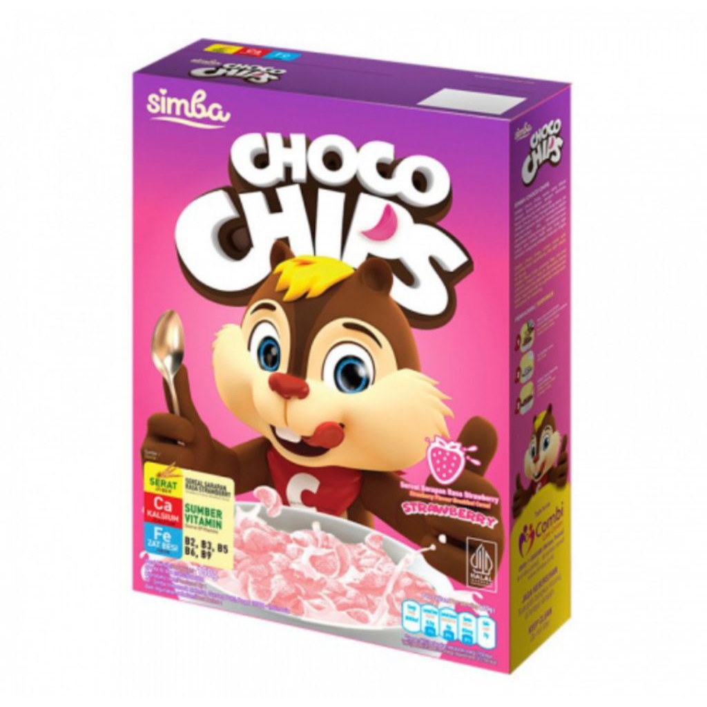 

Simba Sereal Choco Chips Stroberi 150g