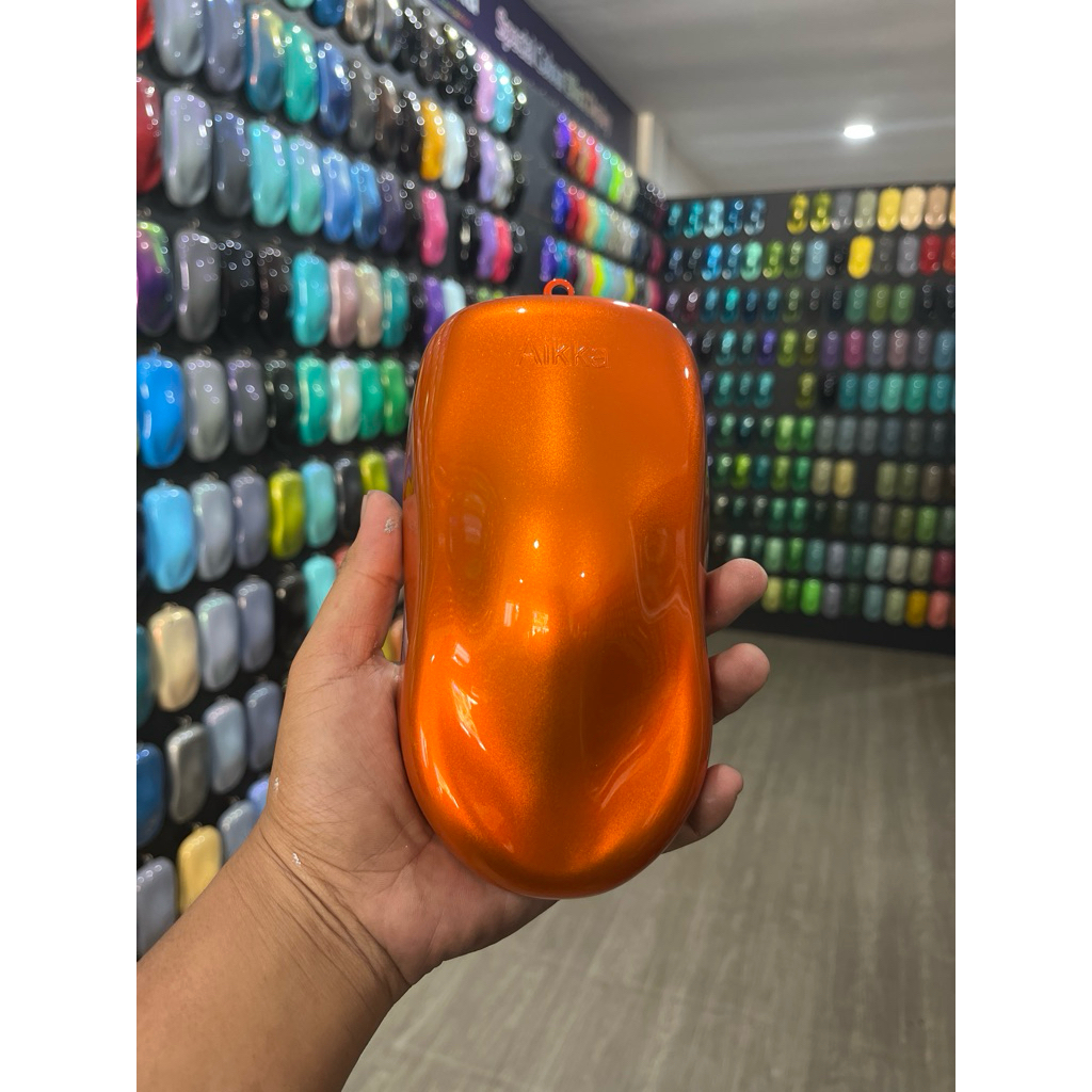 CANDY NEW BRILLIANT ORANGE . CANDY ORANGE AK 4405 . Cat motor dan mobil