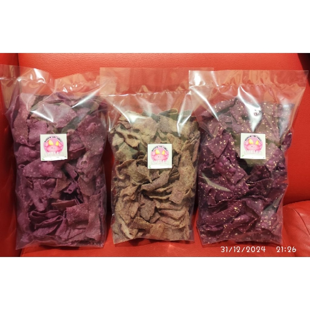

keripik ubi ungu 500gram