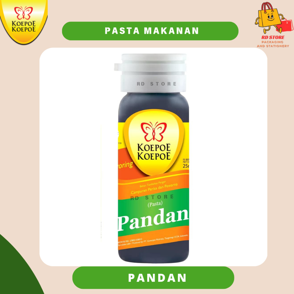 

PASTA PANDAN KECIL PERISA PANDAN 25 ML PASTA MAKANAN KECIL PERISA MAKANAN PASTA PANDAN KOEPOE KOEPOE