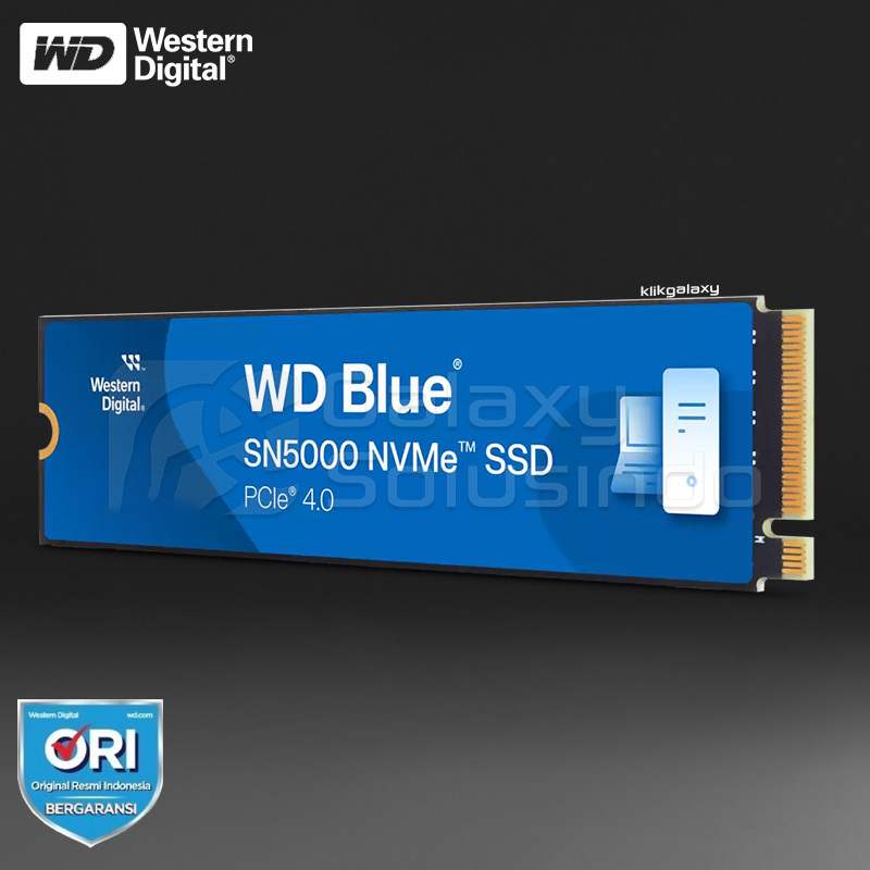 WD BLUE SN5000 M.2 NVMe PCIe Gen4 x4 SSD - 500GB / 1TB - WTC