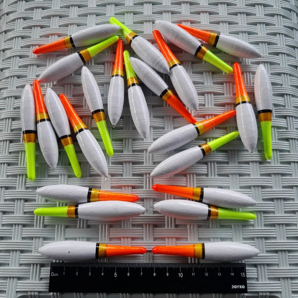 Pelampung Pancing Kayu Tongkol Besar Panjang / Kambangan Jumbo