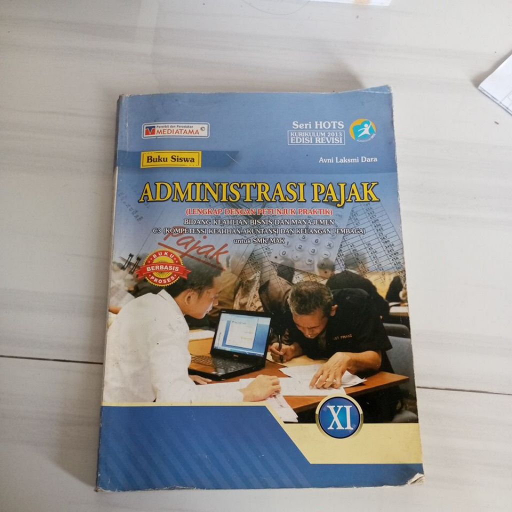 Administrasi Pajak Bidang Keahlian Bisnis Dan Manajemen Mediatama Kelas 11