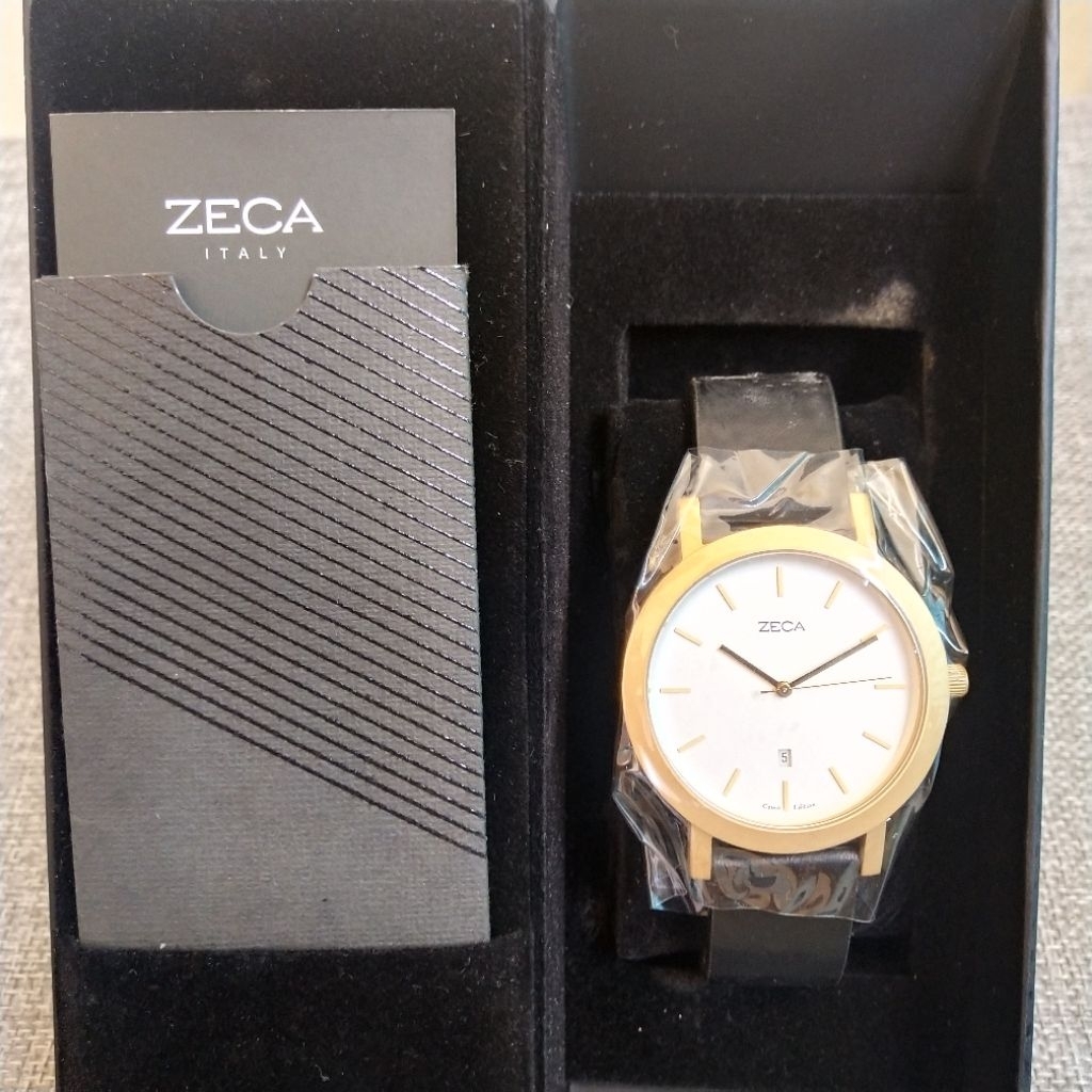 Zeca 3009M LBK D1 G5 Jam Tangan Pria Analog Original