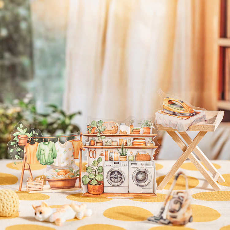 

[Artopia] Sticker Home Diary Perabotan Rumah Tangga Stiker Mesin Cuci Ruang Kerja