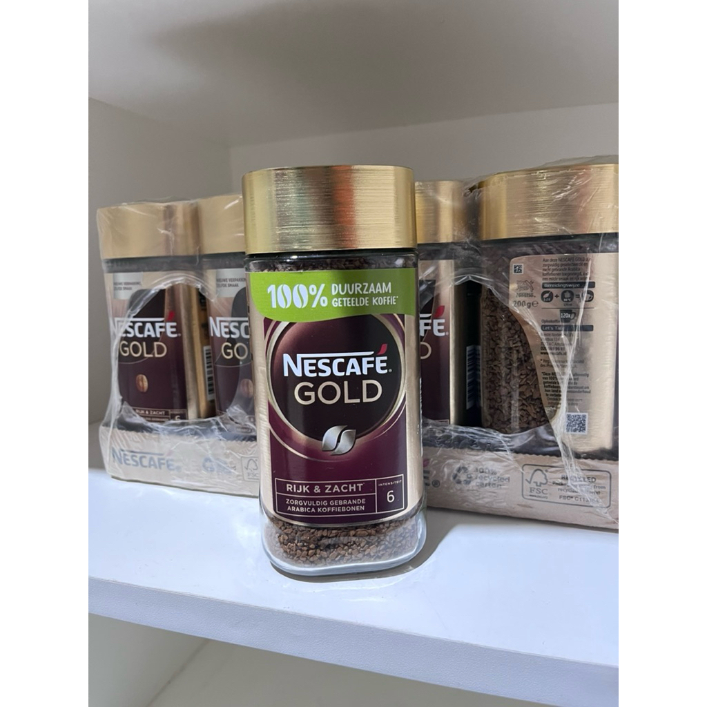 

NESCAFE GOLD 100% ARABICA INTENSITAS 6 200gr SALE HANDCARRY FROM BELANDA