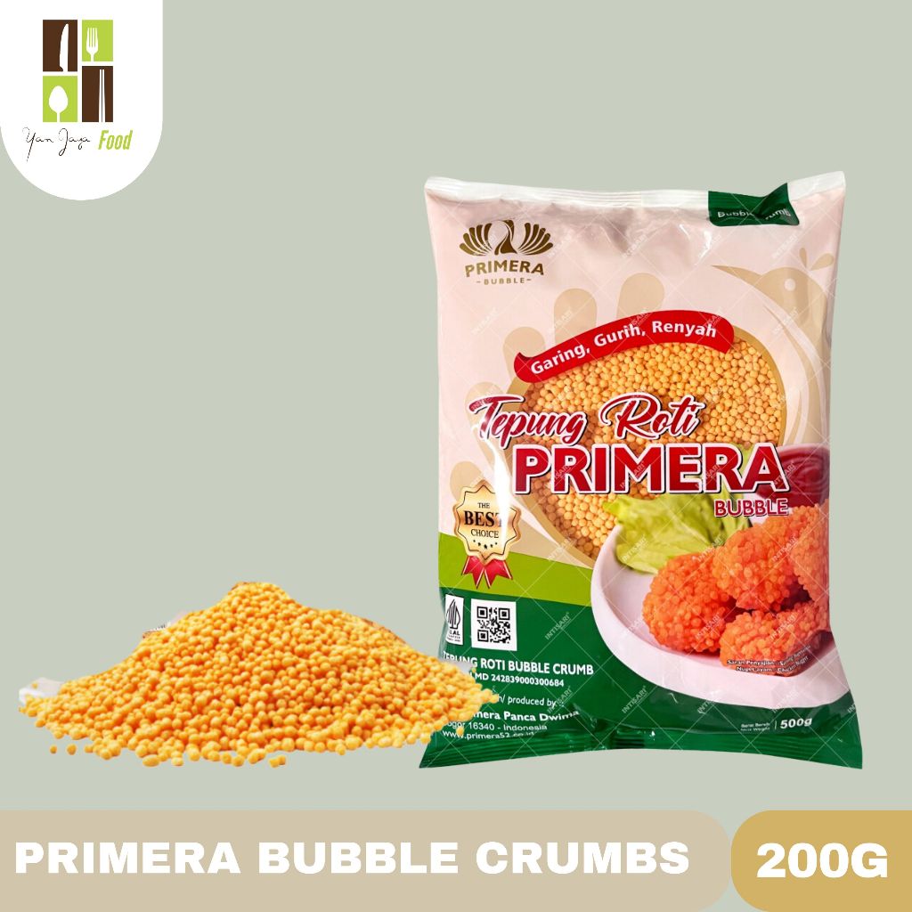 

Primera Bubble Crumbs / Star Crumbs / Tepung Bentuk Bintang / Tepung Roti Bintang / Bubble Crumb Bintang / Kemasan 200g