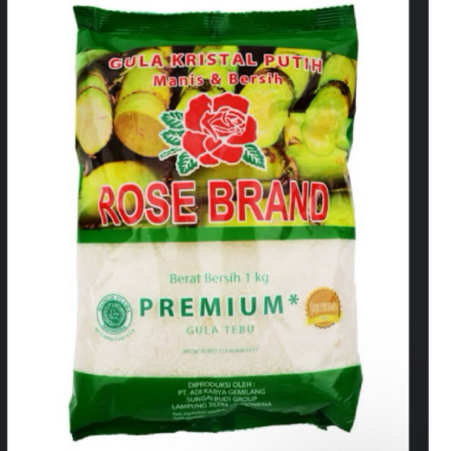 

Gula Rose Brand 1kg hijau/kuning