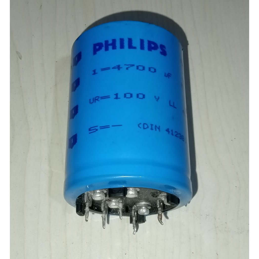 ELCO KAKI 5 100V 4700UF T 5CM D 4CM BEKAS