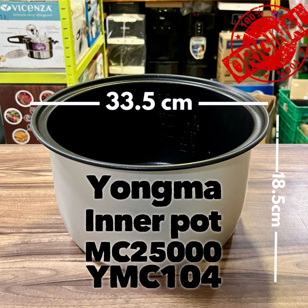 PANCI MAGIC COM YONGMA MC25000 YMC104 4.5 LITER PANCI TEFLON YONGMA 25000 INNER POT YONGMA YMC 104 O