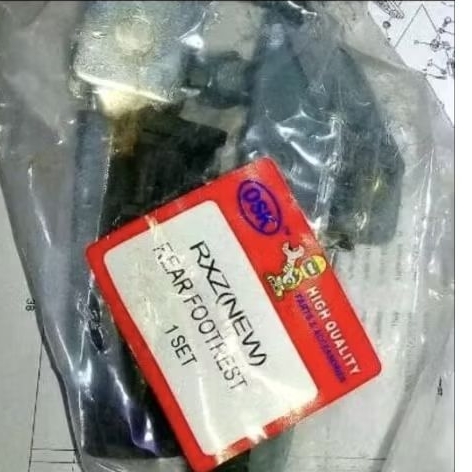 karet fostep belakang rxz postep rxz karet postep yamaha rxz belakang