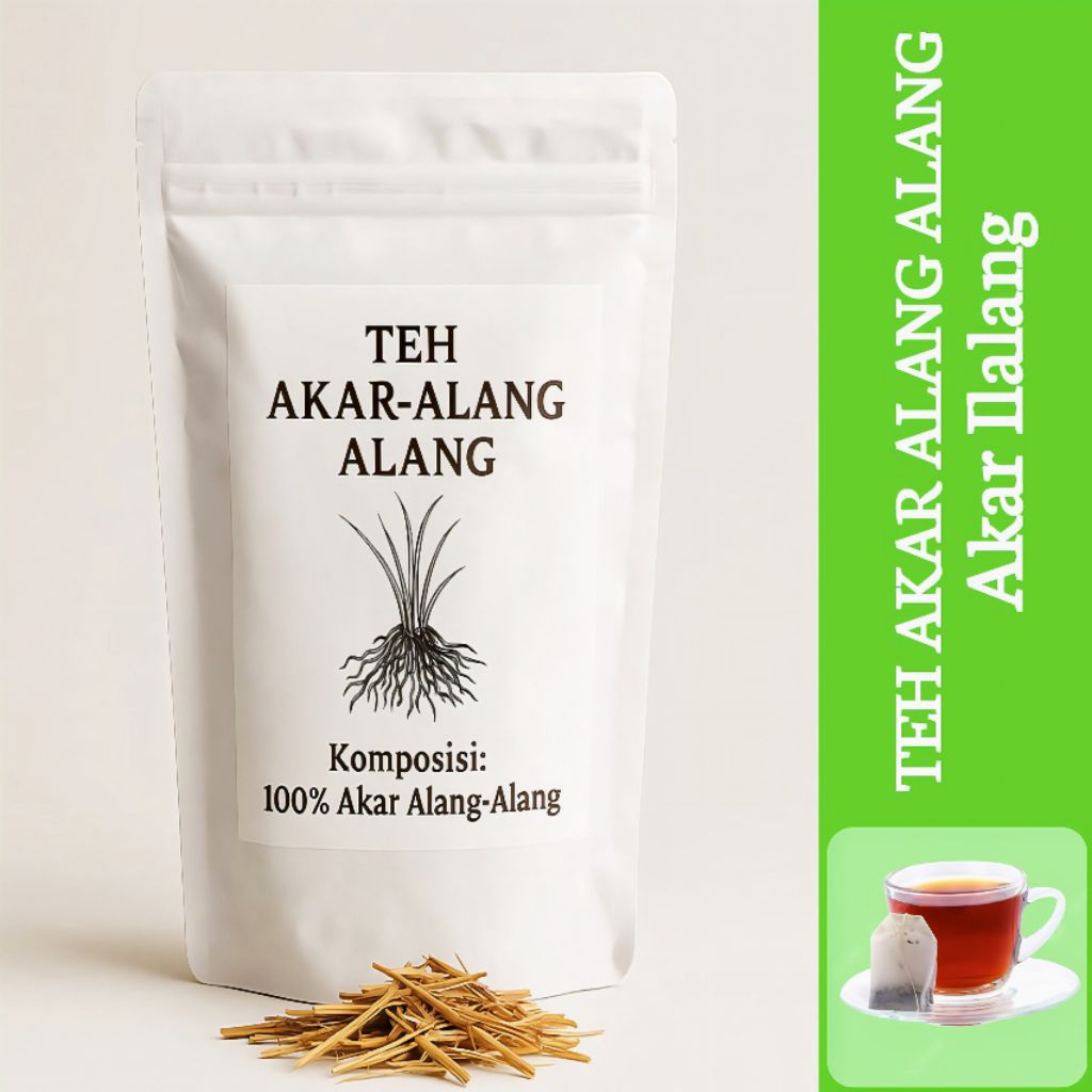 

Teh Celup Akar Alang Alang Alami Organik Tea Bag