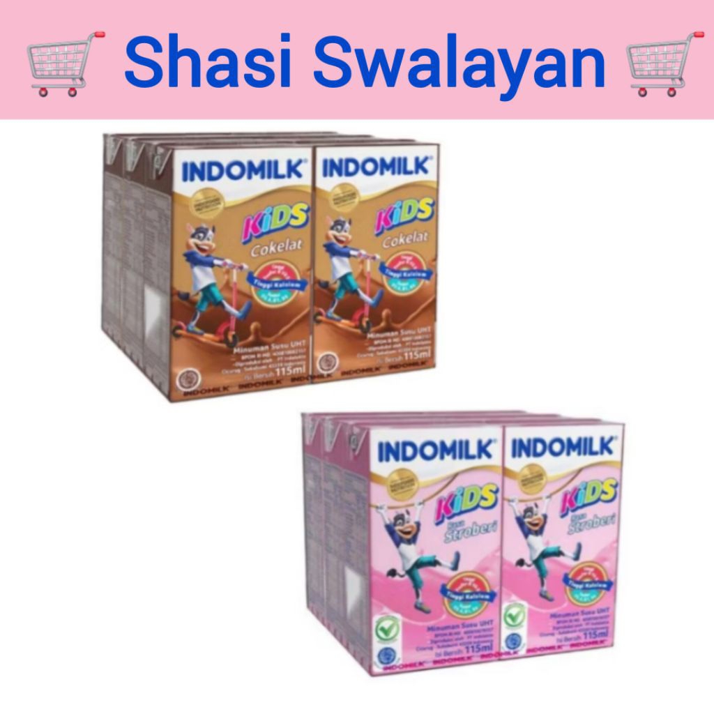 

INDOMILK Susu UHT 125ml X 3 Pcs