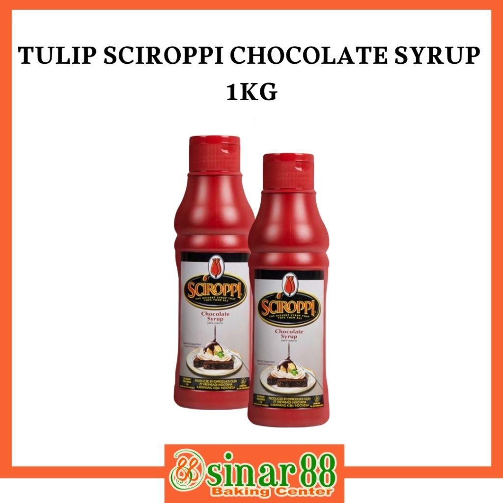 

TULIP SCIROPPI CHOCOLATE SYRUP 1KG