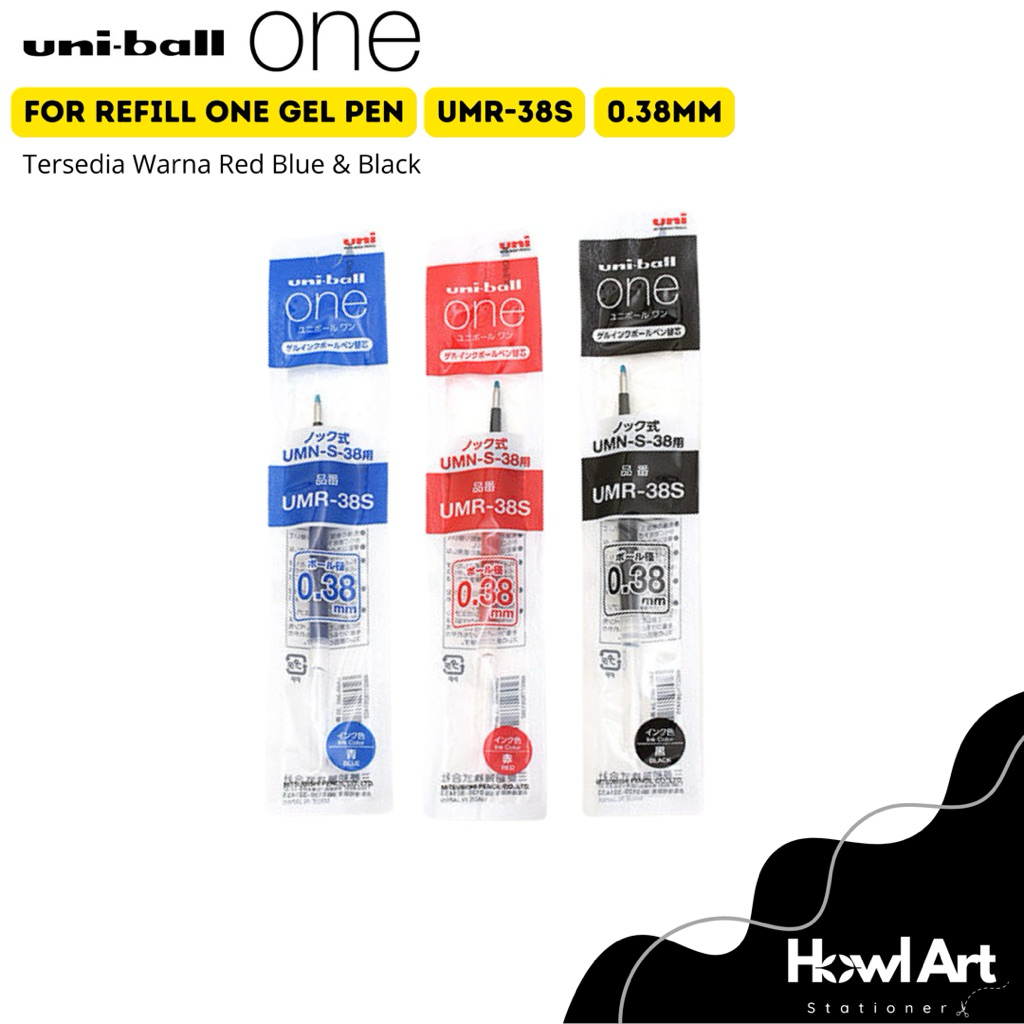 

Uniball ONE UMR-38S Untuk ONE Gel Pen 0.38mm Uni Ball Isi ulang Pulpen