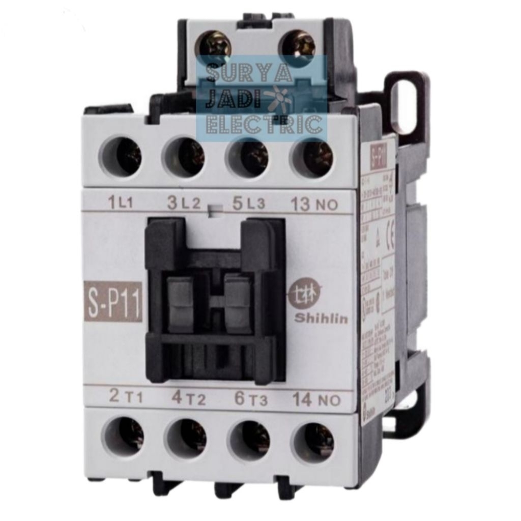 Contactor Shihlin S-P11 SP-11 SP11 13A 220V | Kontaktor Shihlin 13A 220V ( 1NO )