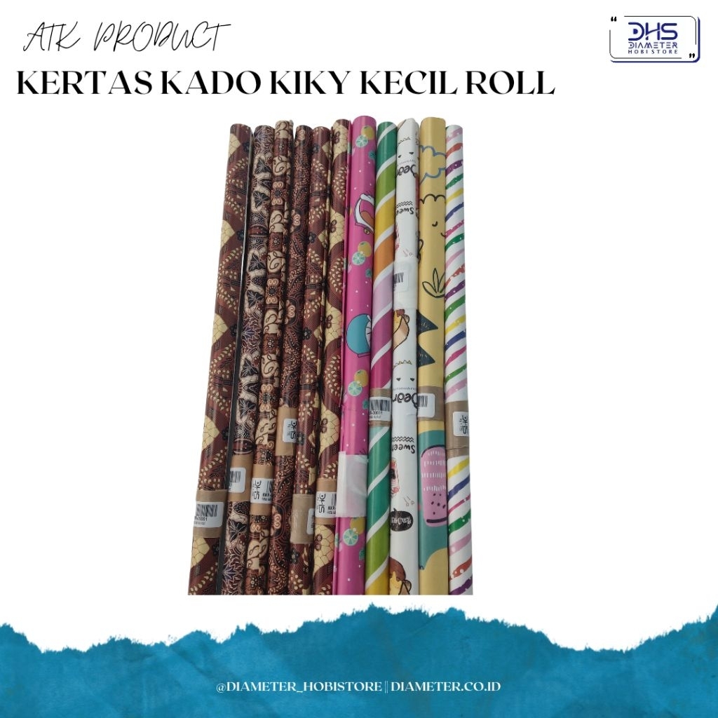 

KERTAS KADO KIKY KECIL ROLL