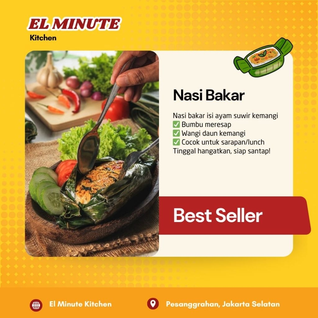 

NASI BAKAR ISI AYAM SUWIR KEMANGI AYAM SUWIR BALADO NASI LIWET AROMATIK