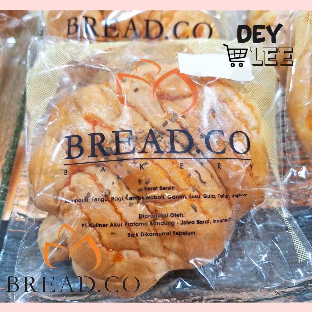 

BREADCO Roti Sosis Ayam per 1 pc Satuan Halal Bandung