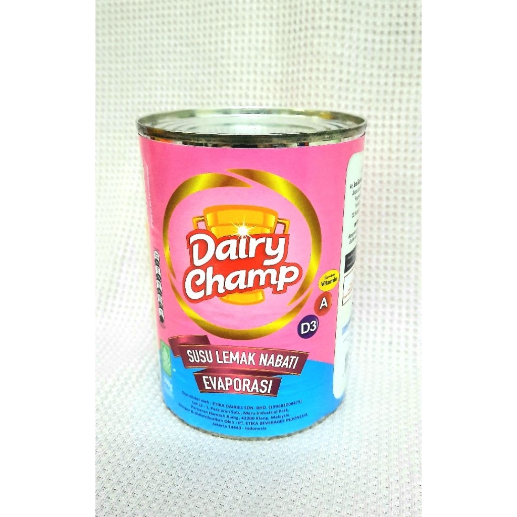 

Susu Evaporasi Dairy Champ 390gr / Dairy Champ Susu Evaporasi 390gr