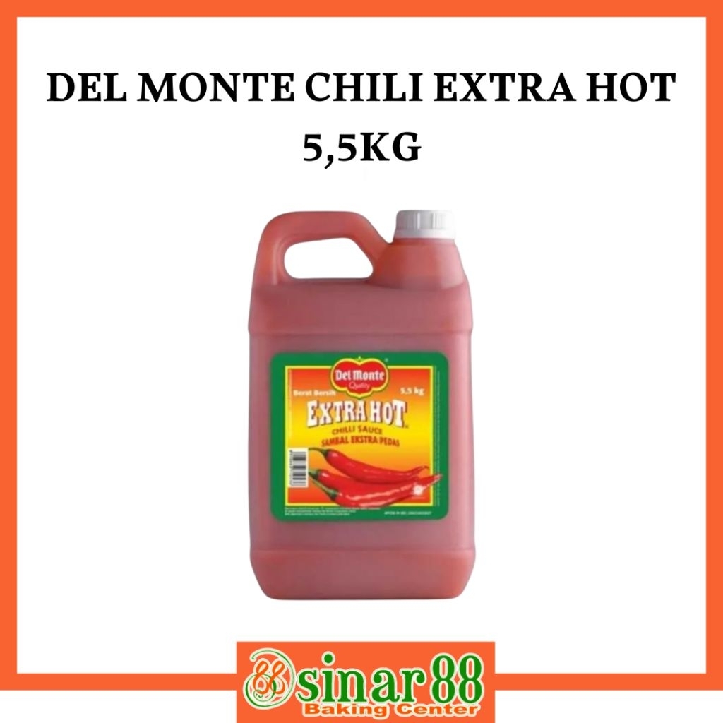 

DELMONTE CHILI EXTRA HOT 5,5KG