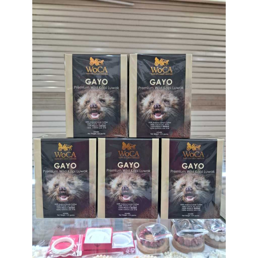 

Woca Luwak Gayo Biji/ Powder 125gr Expired 2026