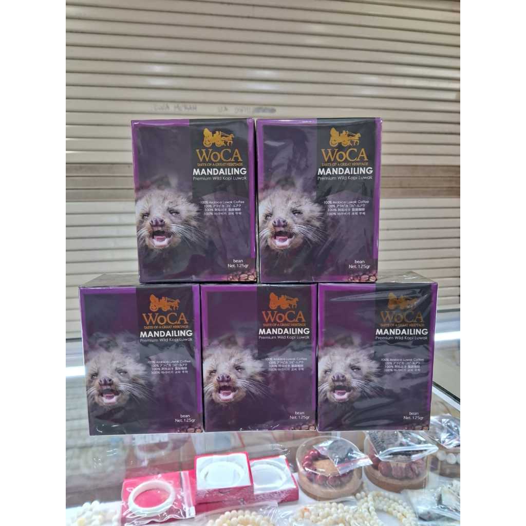 

WoCA Kopi Luwak Mandailing 125 gram powder