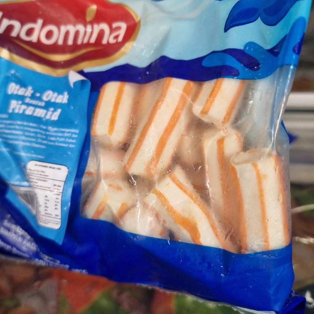 

Indomina Otak-otak Ikan Bentuk Piramid 500g