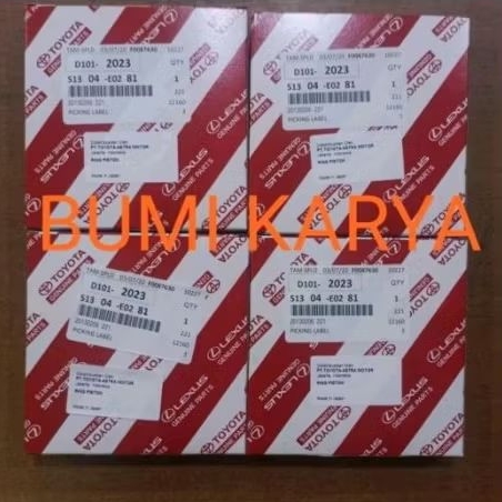 RING PISTON HT130 HT 130 DUTRO STANDARD ORIGINAL