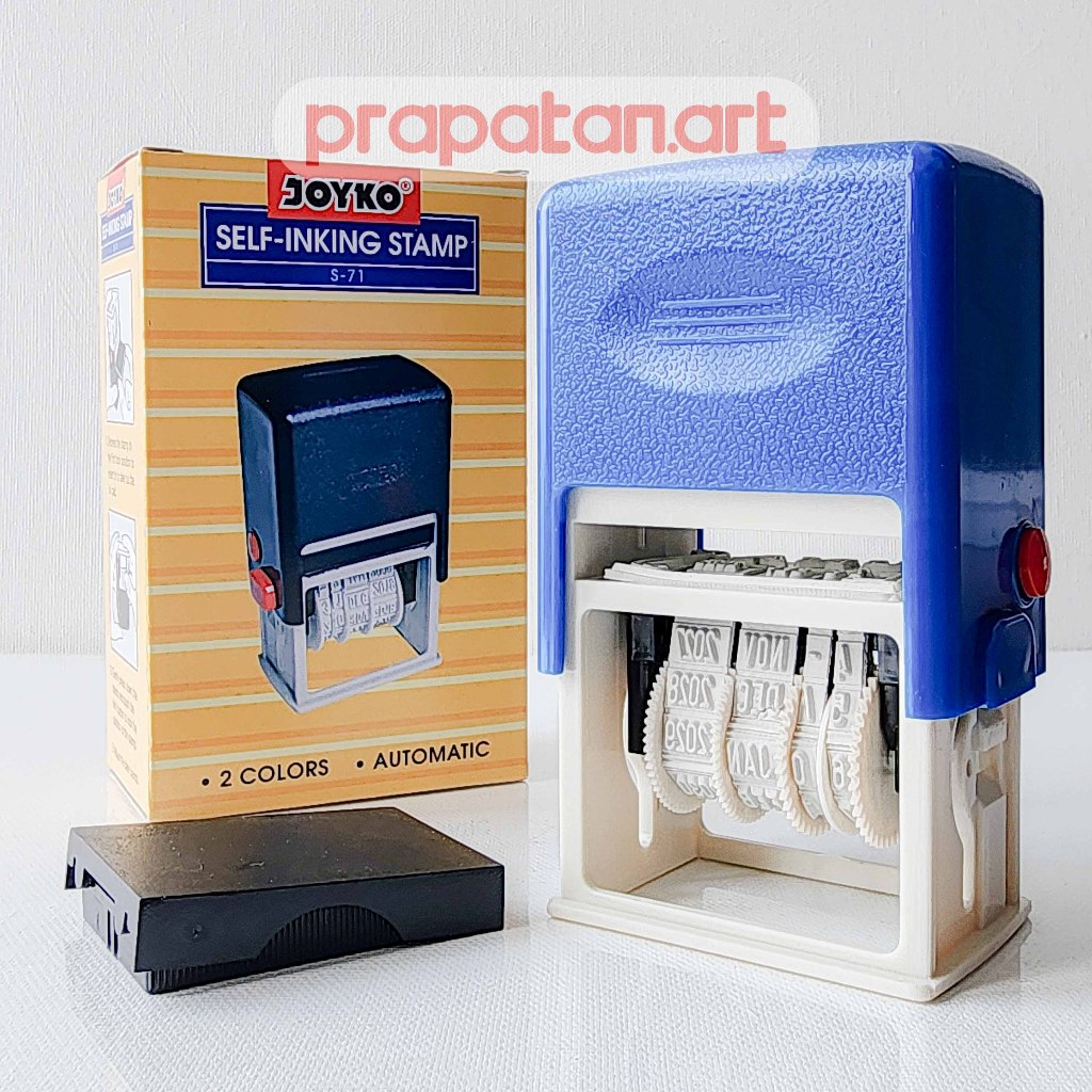 

Stempel Tanggal Joyko S-71 (Lunas) | Self Inking | Date Stamp