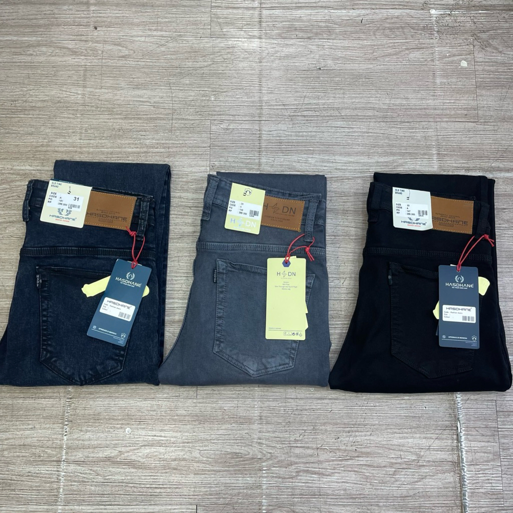 celana HSDN soft jeans slim fit bahan street