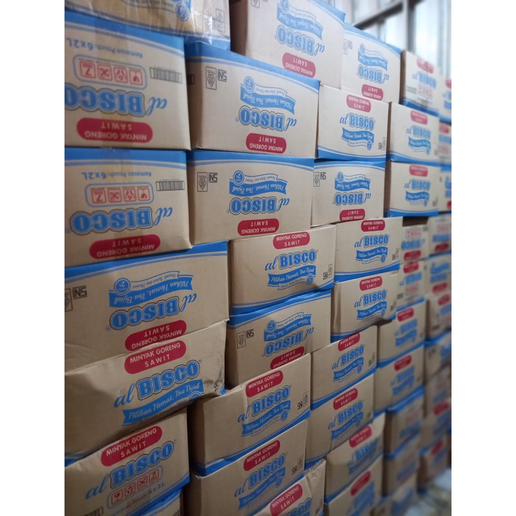 

MINYAK AL BISCO 2 LITER DUS ISI 6 PCS