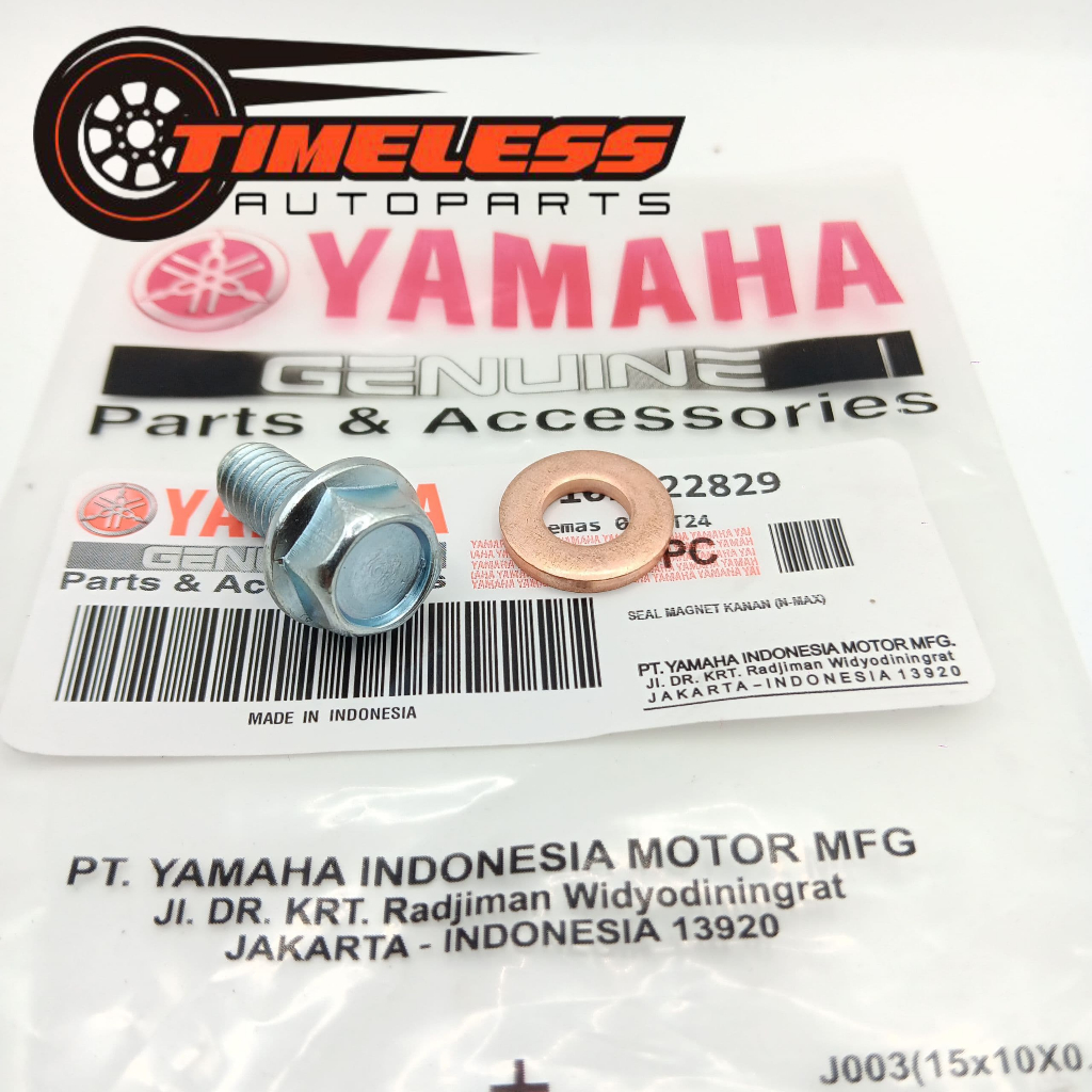 Baut Tap Tab Oli Gardan Baut Pembuangan Oli Gardan Baut Tap Oli Transmisi YAMAHA Mio Smile/Sporty, N