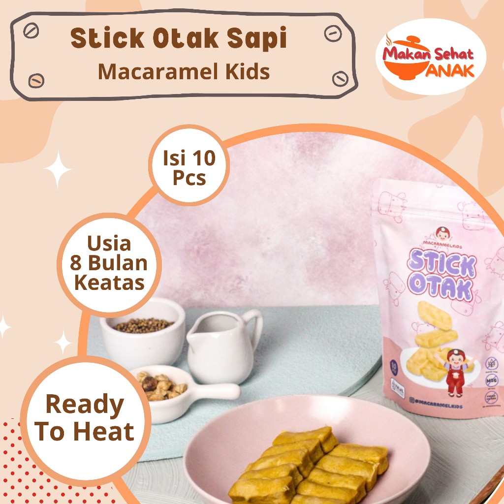 Macaramel Kids Lauk Pauk ( Krengsengan hati otak/ Garlic chicken/ Chicken thai basil/ Bistik Lidah/ 