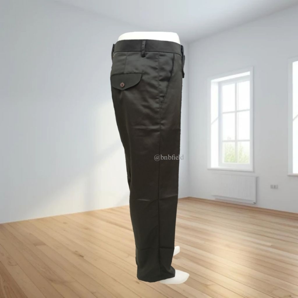 CELANA SERAGAM PDH SATPAM COKLAT TUA BAHAN AMERICAN DRILL