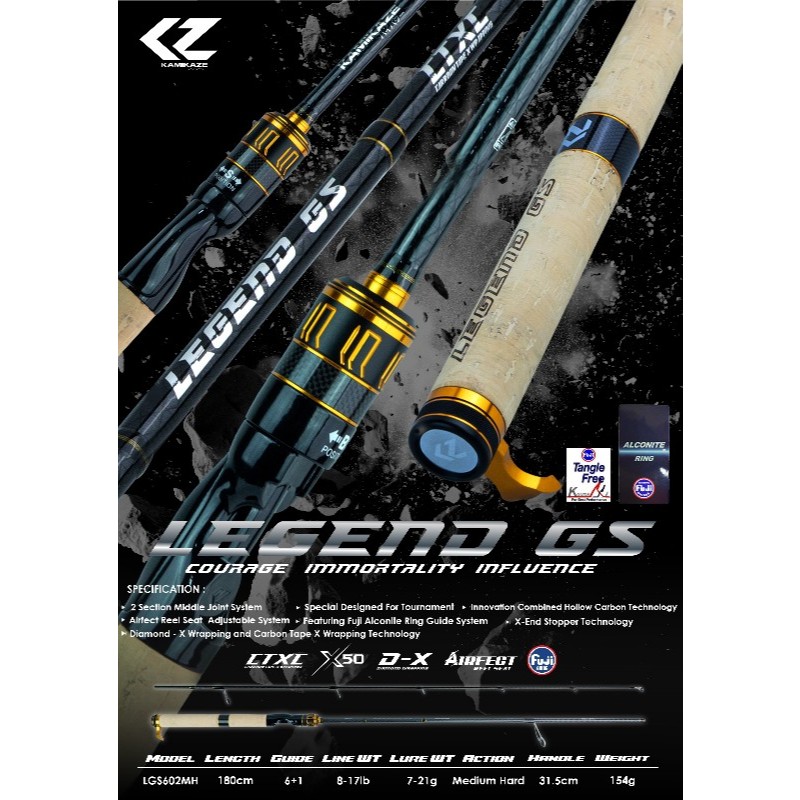 Joran Pancing Kamikaze Legend GS