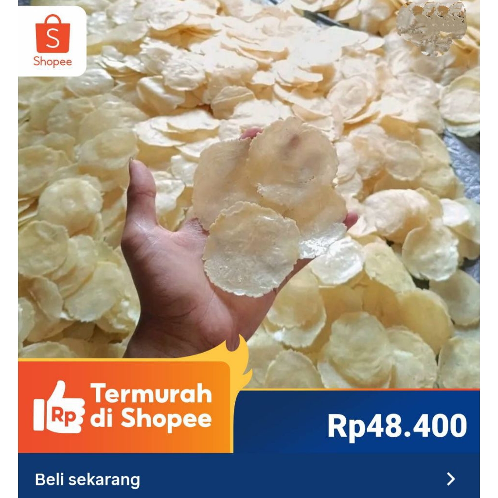 

Emping Medium (1kg) blinjo super asli limpung jawa tengah