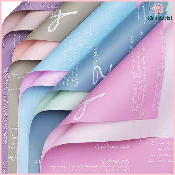 

PACK 20 Kertas Buket Bunga Kertas Cellophane Flower Wrapping Hand Bouquet Florist KB6025