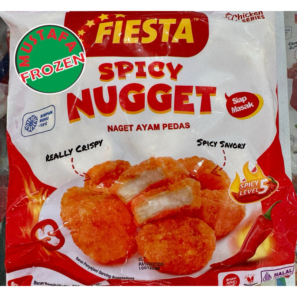 

Fiesta Spicy Naget 400gr
