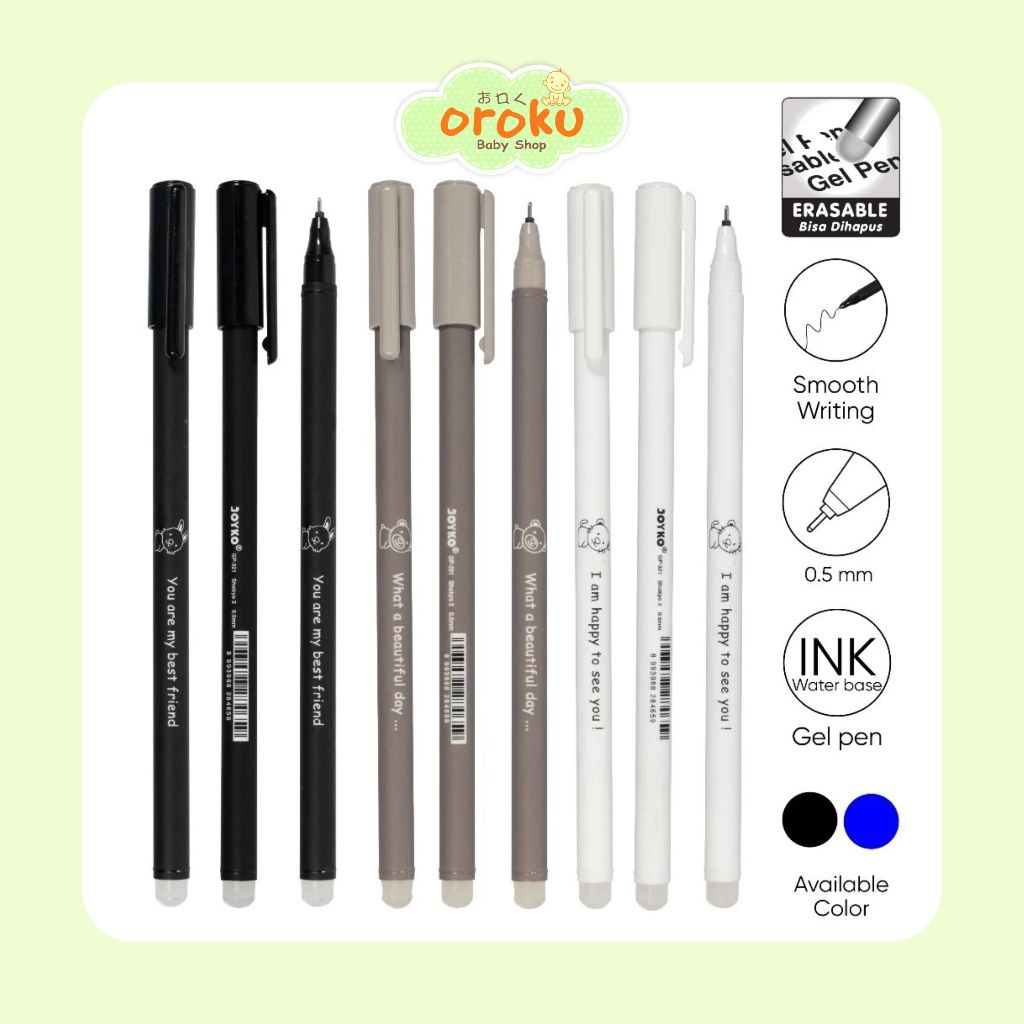 

JOYKO PULPEN GEL GP-321 / PULPEN GEL BISA DIHAPUS