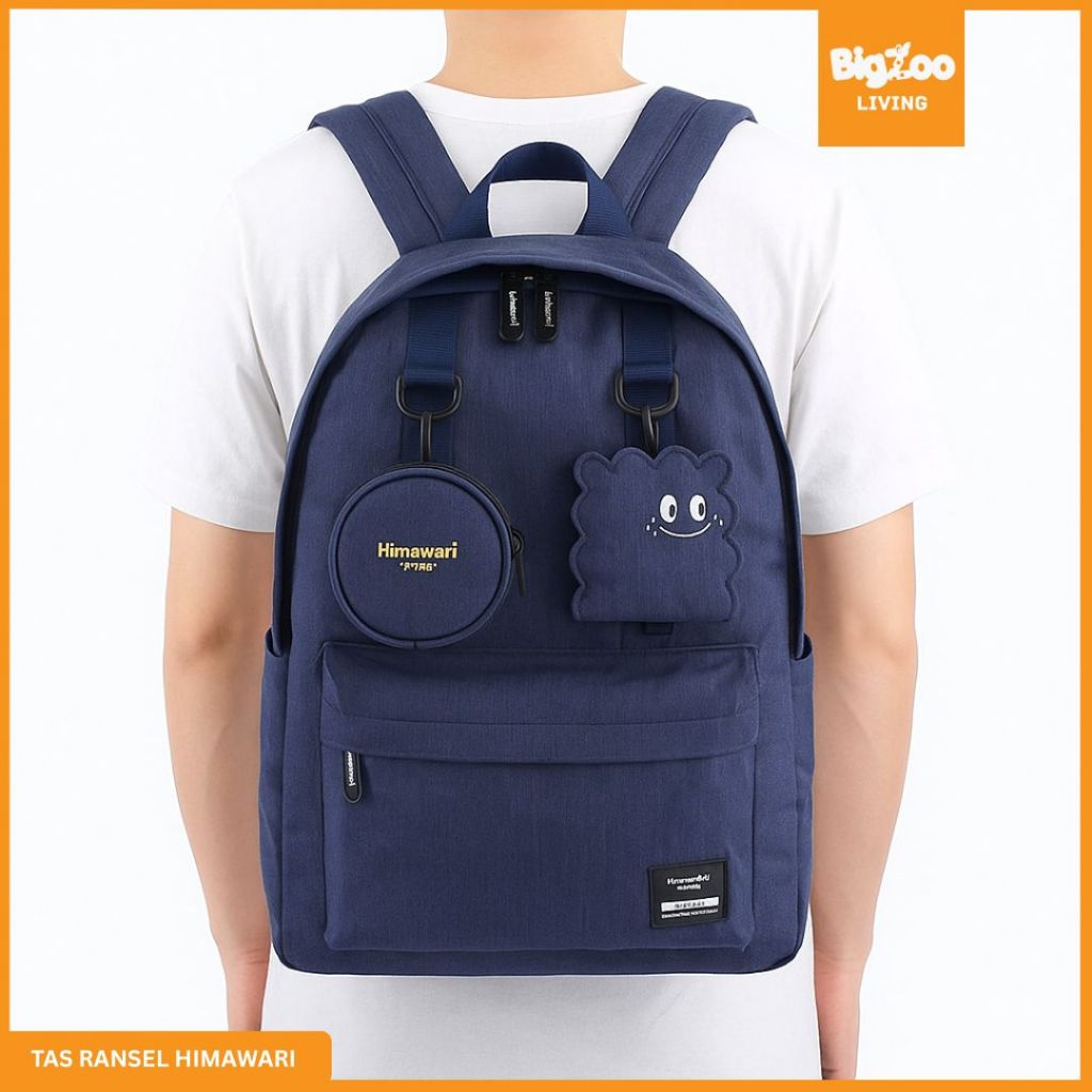 Bigzoo Living - Tas Ransel Himawari 0422 ORIGINAL / Backpack Himawari Unisex Pria Wanita