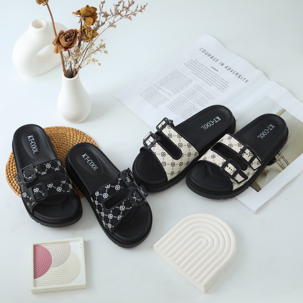 Sandal Selop Wanita Dewasa Terbaru Kekinian Sandal EVA Rubber Karet Premium Anti Slip Kekinian 2020