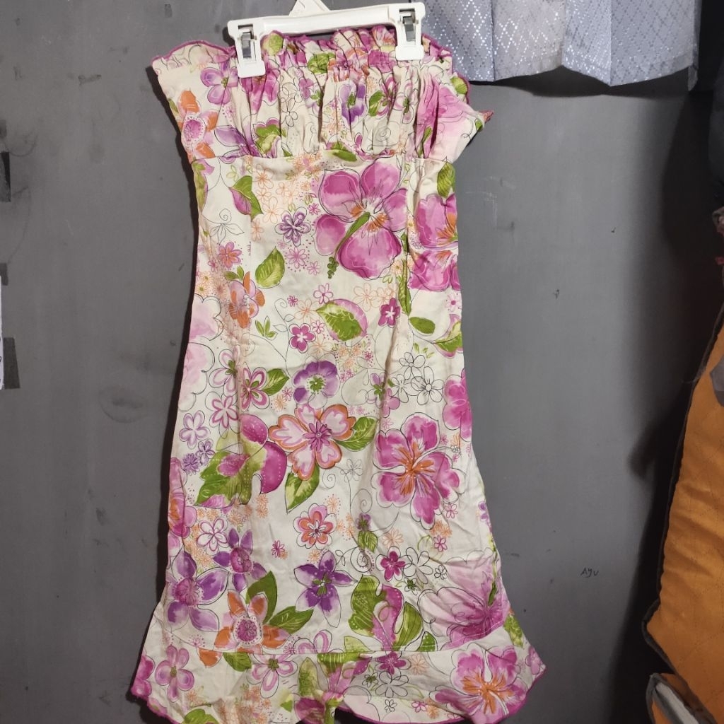 (c) dress kemben anak tanggung remaja lp70 pjg70 preloved