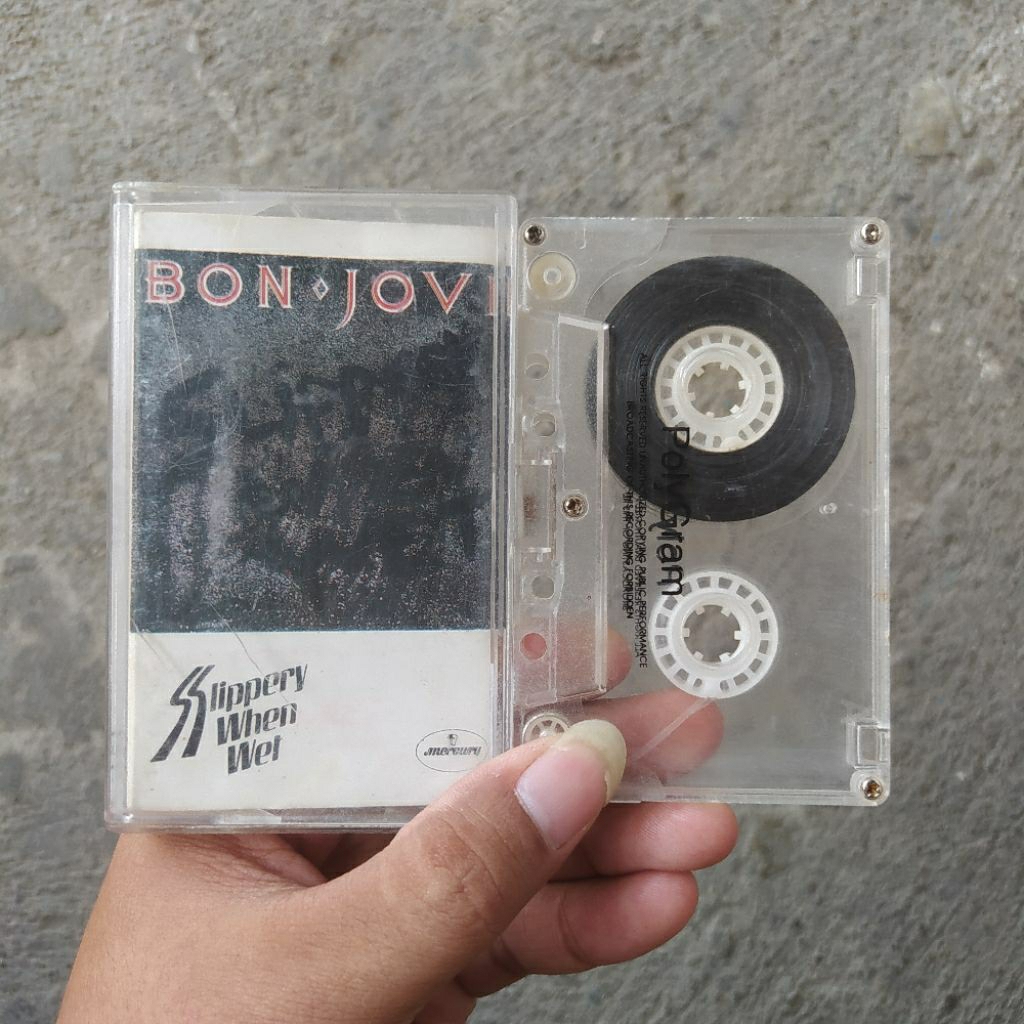 Kaset Pita Bon Jovi - Slippery When Wet