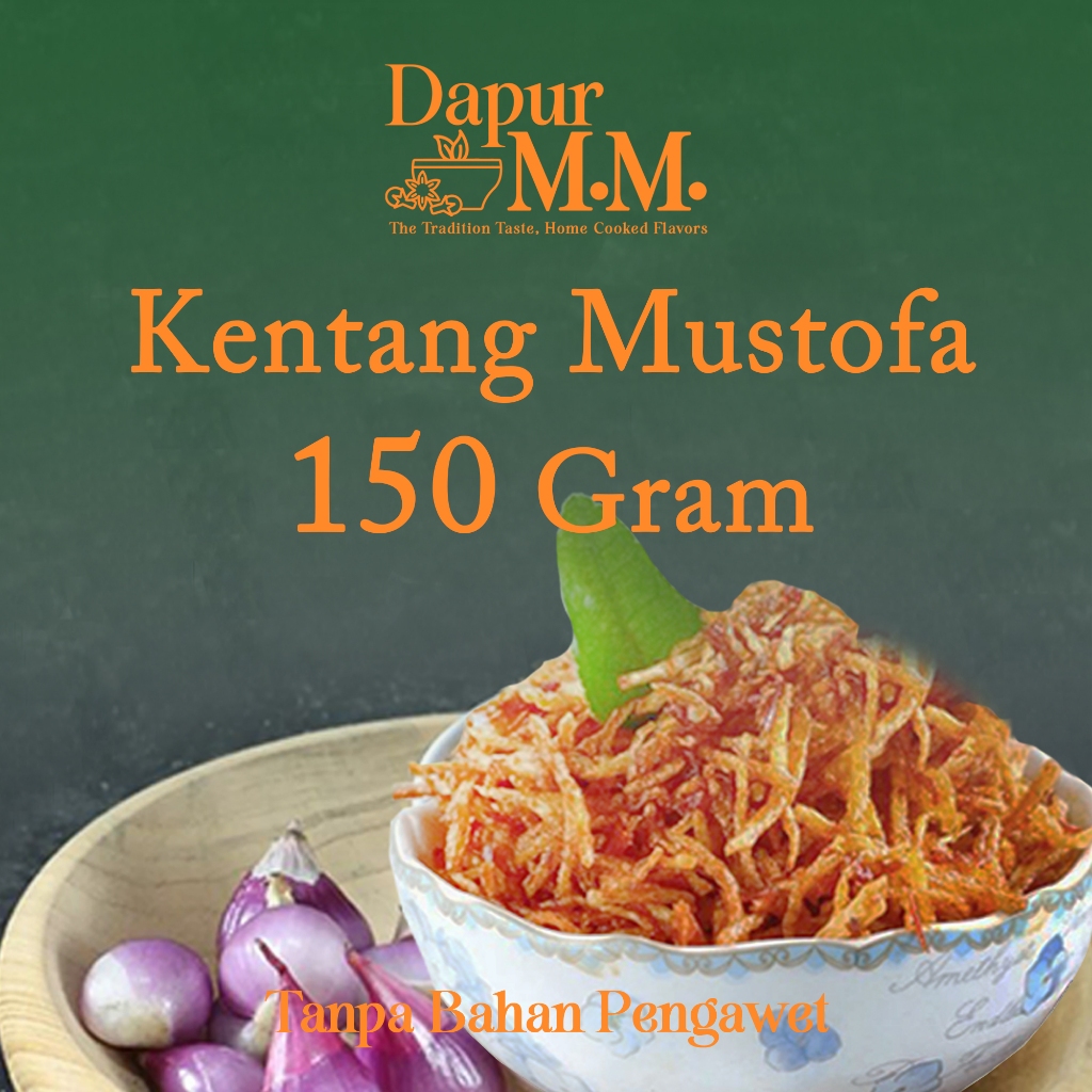 

Kentang Mustofa (Premium) 150 Gram - Sedap, Teman Makan Harian Anda