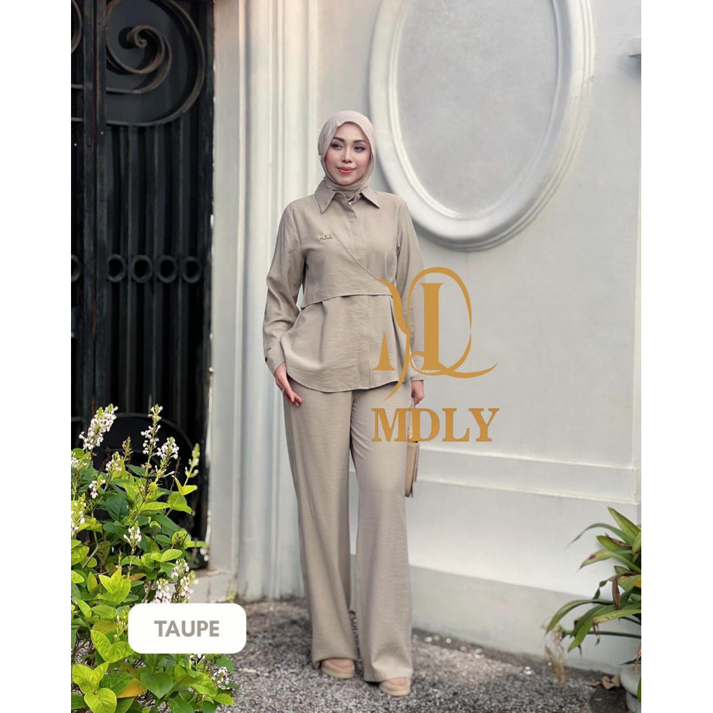 Setelan Celana One Set Rozha Set by MDLY