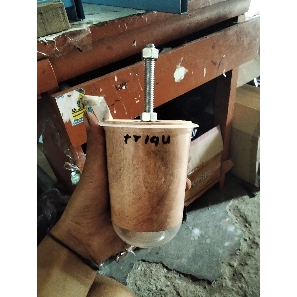 molding kayu cup tip top 14 oval