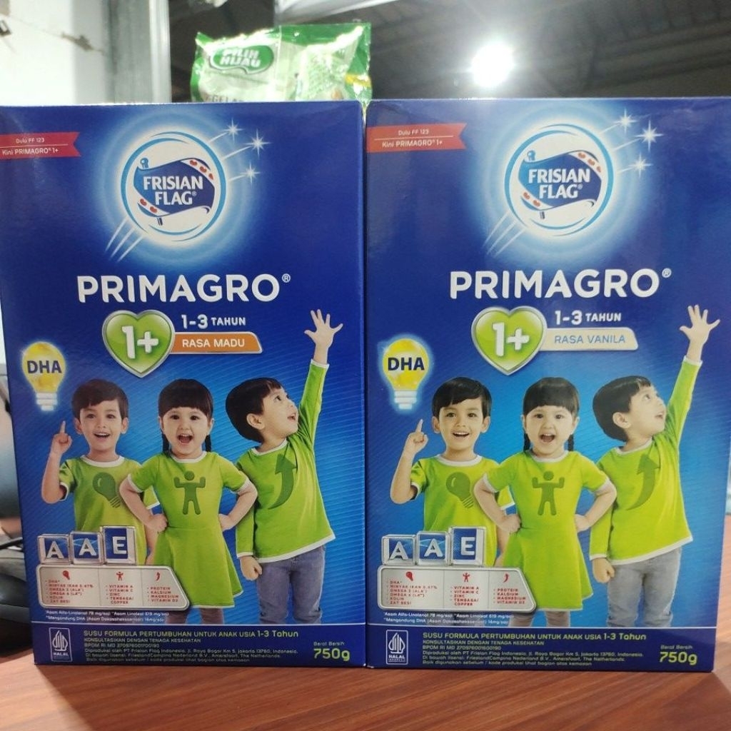 

PRIMAGRO 1+ RASA MADU DAN VANILA 750g